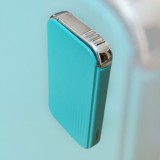 Bricheta metalica, striatii, antivant, slim, culoare Turcoaz - Atomic