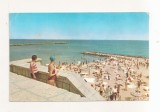 RF138 - Carte Postala - Eforie-Nord, La plaja, circulata 1963