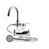 Robinet Electric BZRSH cu Dus Pentru Apa Calda Instant, Montare pe perete, Incalzire Rapida, pentru Baie, Bucatarie, Temperatura Maxima 60 C