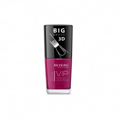 Lac de unghii Vip, 3D, Revers, rosu, 12 ml, Nr 037 - sidefat