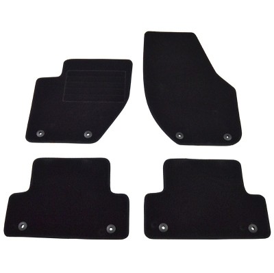 Covorase mocheta Volvo V40 12.2012- Negre, set de 4 bucati AutoDrive ProParts foto