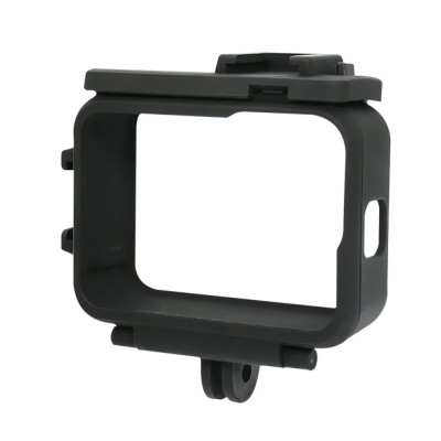 Cadru de protectie marca Surewo pentru camera GoPro Hero 10, Hero 9 cu 2 sisteme de prindere cold shoe, culoarea negru foto