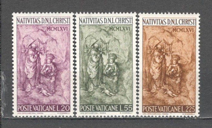 Vatican.1966 Nasterea Domnului-Gravura SV.451
