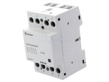 Contactor 4P 63A 230V AC/DC IP20, Finder