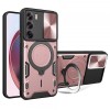 Husa Oppo Reno12 Techsuit CamGuard Pro Roz Aurie - Protectie Premium, Anti-Zgarieturi