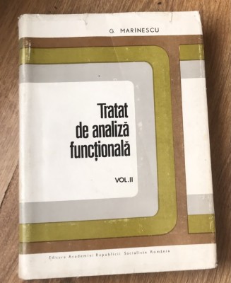 MNL7 Tratat de analiza functionala foto