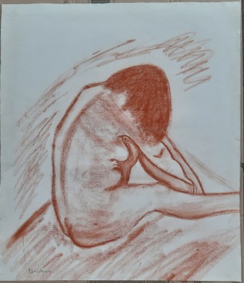 Nud - semnat T.Bradean foto