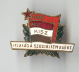 Insigna POLITICA - PARTIDUL COMUNIST MAGHIAR - 1919-1957