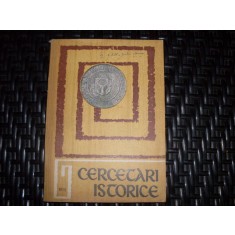 Cercetari Istorice Vol Vi - Colectiv , 21132