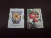 2 in 1 - Timbru Arnica Montana 3L din anul 2023 si Timbru Tomate 5L din anul 2025, Nestampilat