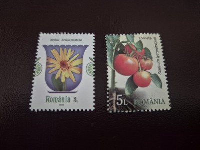 2 in 1 - Timbru Arnica Montana 3L din anul 2023 si Timbru Tomate 5L din anul 2025 foto