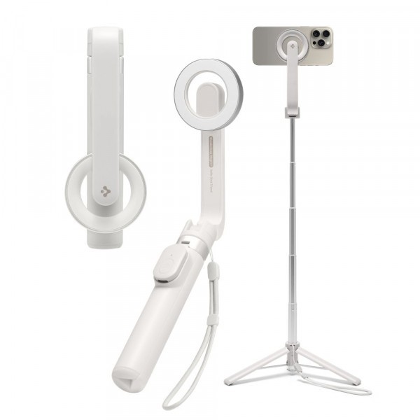 Selfie Stick Bluetooth Spigen S571W, Universal, Bej