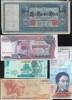 Set 5 bancnote de prin lume adunate (cele din imagini) #372, Europa
