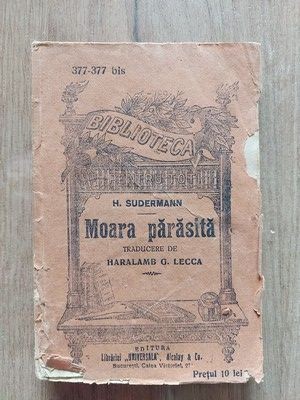 Moara parasita- H. Sudermann foto