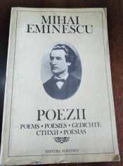 MIHAI EMINESCU Poezii Poems Poesies Grdichte Stihi Poesias TD foto