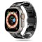 Curea pentru Apple Watch 1/2/3/4/5/6/7/8/9/SE/SE 2/Ultra/Ultra 2 (42/44/45/49mm) - Techsuit Watchband (W063) - Black
