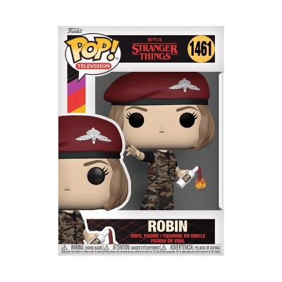 Funko POP TV: ST S4- Hunter Robin w/cocktail foto