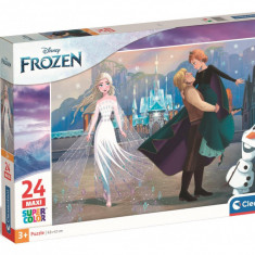 Puzzle Clementoni Maxi, Disney Frozen, 24 piese