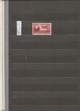 ROMANIA 1950 LP 267 POSTA AERIANA 30 LEI MNH NESTAMPILAT
