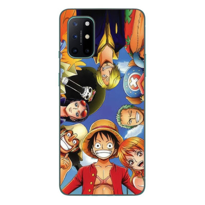 Husa compatibila cu OnePlus 8T Silicon Gel Tpu Model One Piece Crew foto