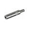 Mufa Jack 6.35 mm stereo mama metal Goobay