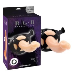 Strap on dildo pentru femei Slim &Prime;G&Prime; Dong