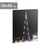 Tablou cu Iluminare LED, Burj Kalifa, Baterii 2xAA, 38x48cm, Family Pound