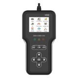 Tester Auto OBD2 Techstar V900 Plus, Diagnoza Motor si Transmisie, peste 600 Coduri Live, Test Baterie si Senzori, Compatibil Multimarca