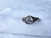 Argint INEL TRISKELION simbol CELTIC vintage DE EFECT de efect VECHI splendid