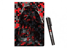 Agenda LEGO Star Wars Darth Wader cu pix cu cerneala invizibila foto