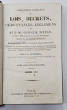 COLLECTION COMPLETE DES LOIS, DECRETS, ORDONNANCES, REGLEMENTS ET AVIS DU CONSEIL - D &#039;ETAT par J.B. DUVERGIER, TOME 55 - PARIS, 1855