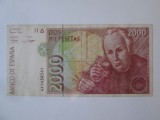 Spania 2000 Pesetas 1992 in stare buna/f.buna