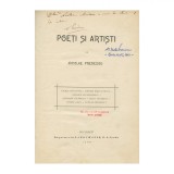 Nicolae Predescu, Poeți și artiști, 1900, cu dedicație