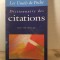 Olivier Millet - Dictionaire des Citations
