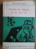 Heinrich Boll - Partida de biliard de la ora 9 1/2