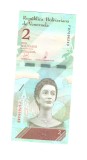Bancnota Venezuela 2 bolivares 2018, UNC
