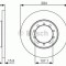 Disc frana FORD TRANSIT platou / sasiu (2006 - 2014) BOSCH 0 986 479 A34
