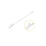 Monturi Feeder Delphin Proxi 8 Loop, 6buc, 5cm, Carlig Nr. 8, Fir Textil Proxi 8 0.10mm, Carlig Barbless HKD Feeder Smuter