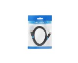 Cablu video Vention, HDMI(T) la HDMI(T), 1m, rezolutie maxima 4K la 60Hz, conectori auriti, cupru, invelis PVC, negru, &amp;quot;AACBF&amp;quot; (timbru verde