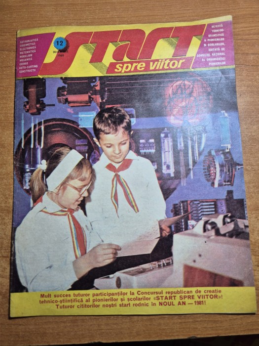 start spre viitor decembrie 1980-automobil fara combustibil