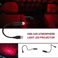 Laser Pointer USB Flexibil,lampa decorativa auto foto