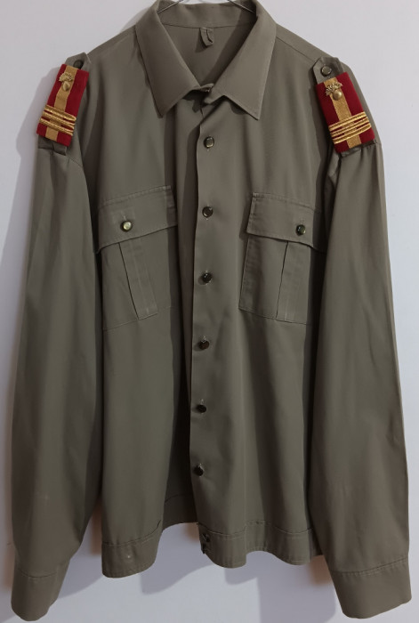 M1 K 1 - Camasa militara de colectie - culoare kaki - ofiter