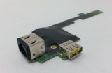 Cumpara ieftin Lenovo ThinkPad T530 Ethernet USB Port Board 04W6898