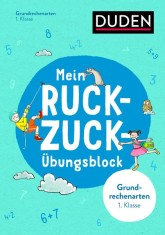 Mein Ruckzuck-&amp;Uuml;bungsblock Grundrechenarten 1. Klasse foto