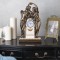 Ceas Art Nouveau cu doua statuete IS080