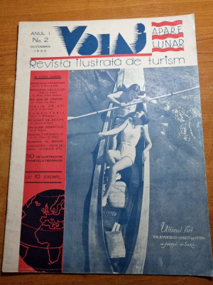 VOIAJ-revista ilustrata de turism octombrie 1933-romania in imagini,art. si foto foto