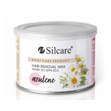 Silcare - Ceară depilatoare la cutie - Azulene, 400g