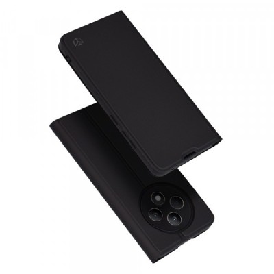 Husa pentru Oppo Reno12 FS 5G / Reno12 FS 4G / Reno12 F 4G / Reno12 F, Techsuit, Magskin Book, Neagra foto