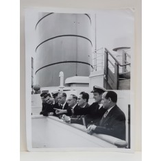 OFICIALI ROMANI PE VASUL &#039; QUEEN ELISABETH &#039; , FOTOGRAFIE , IANUARIE , 1965