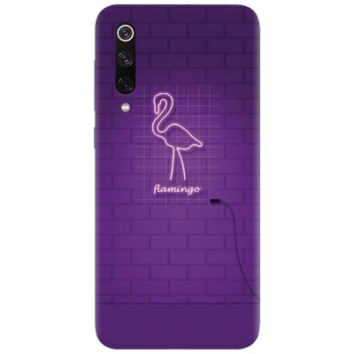 Husa silicon pentru Xiaomi Mi 9, Light Flamingo foto